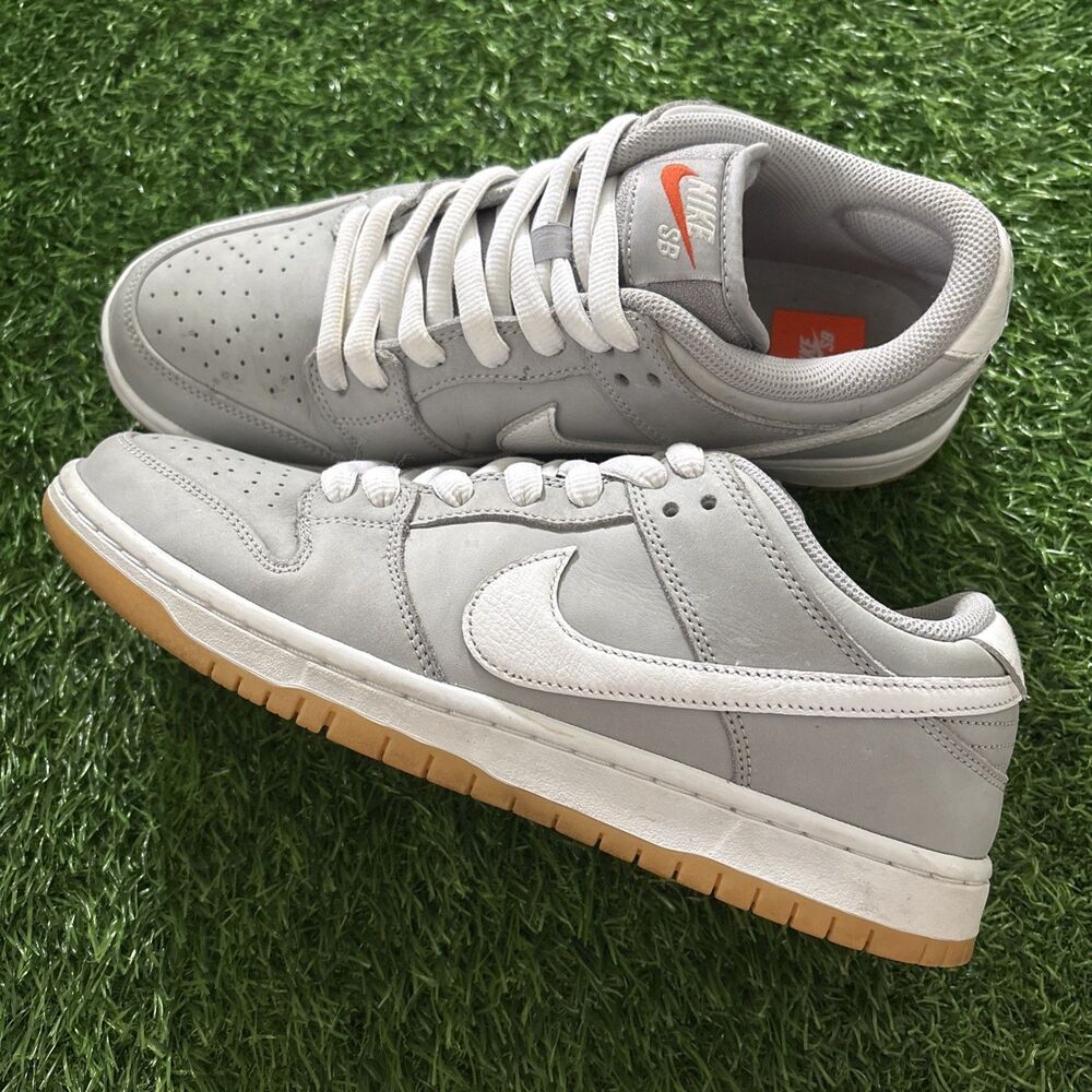 Nike SB Dunk Low Pro ISO Wolf Grey Gum DV5464-001 Mens Size 8.5